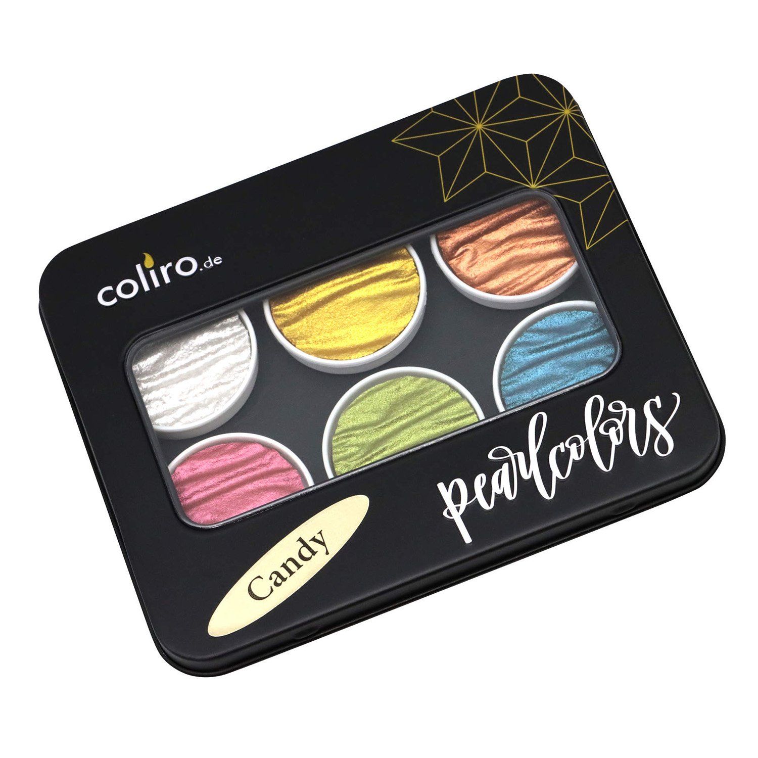 Finetec, Coliro Pearl color set Candy 6 farieb