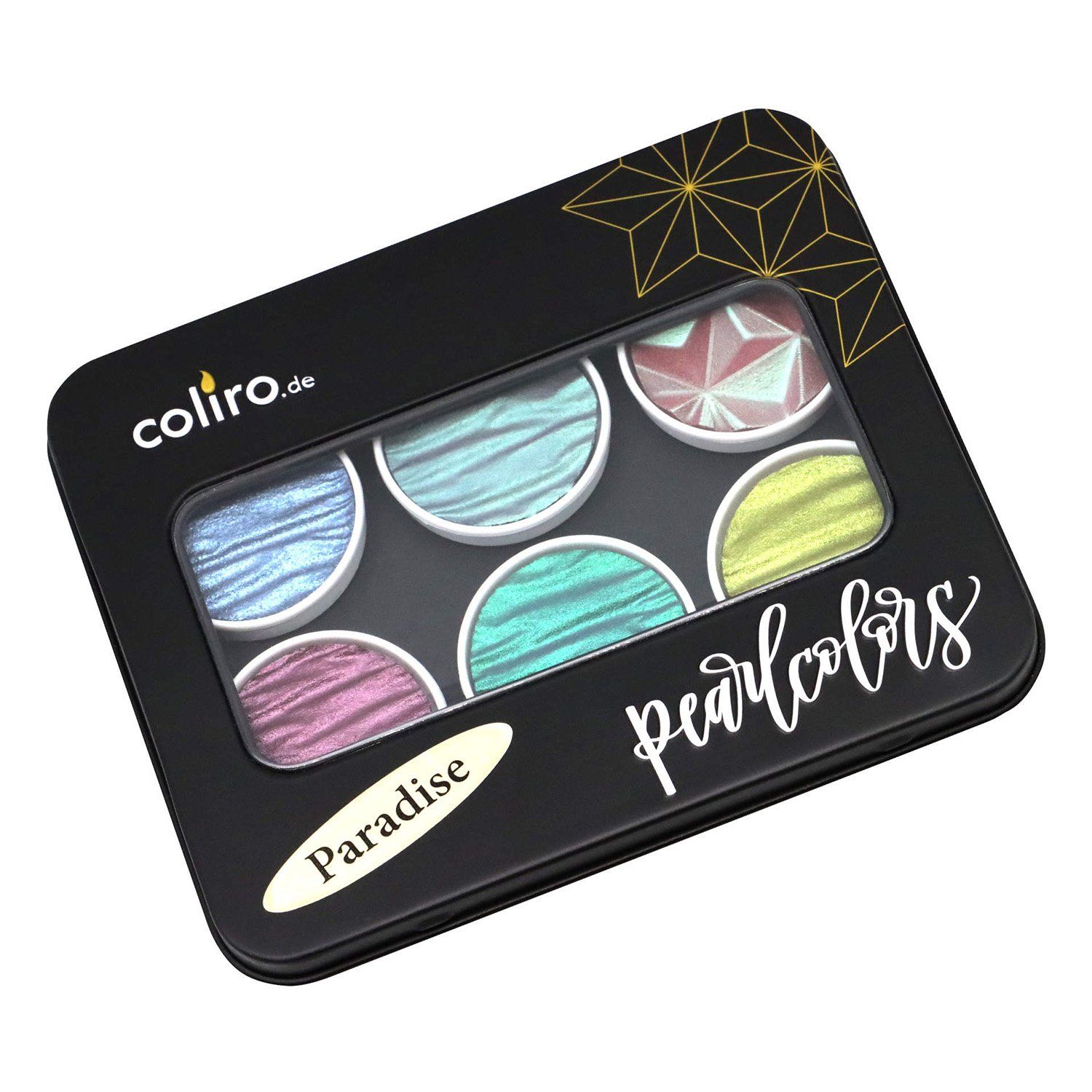 Finetec, Coliro Pearl color set Paradise 6 ks