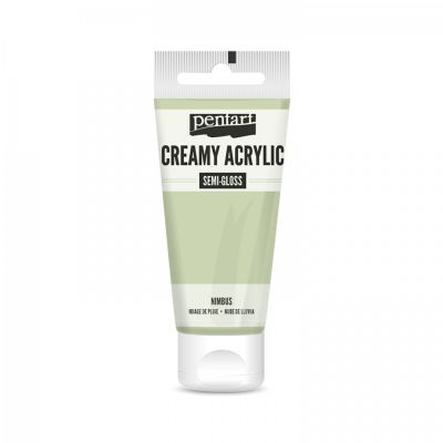 Akrylová farba krémová, pololesklá, mrak, 60 ml