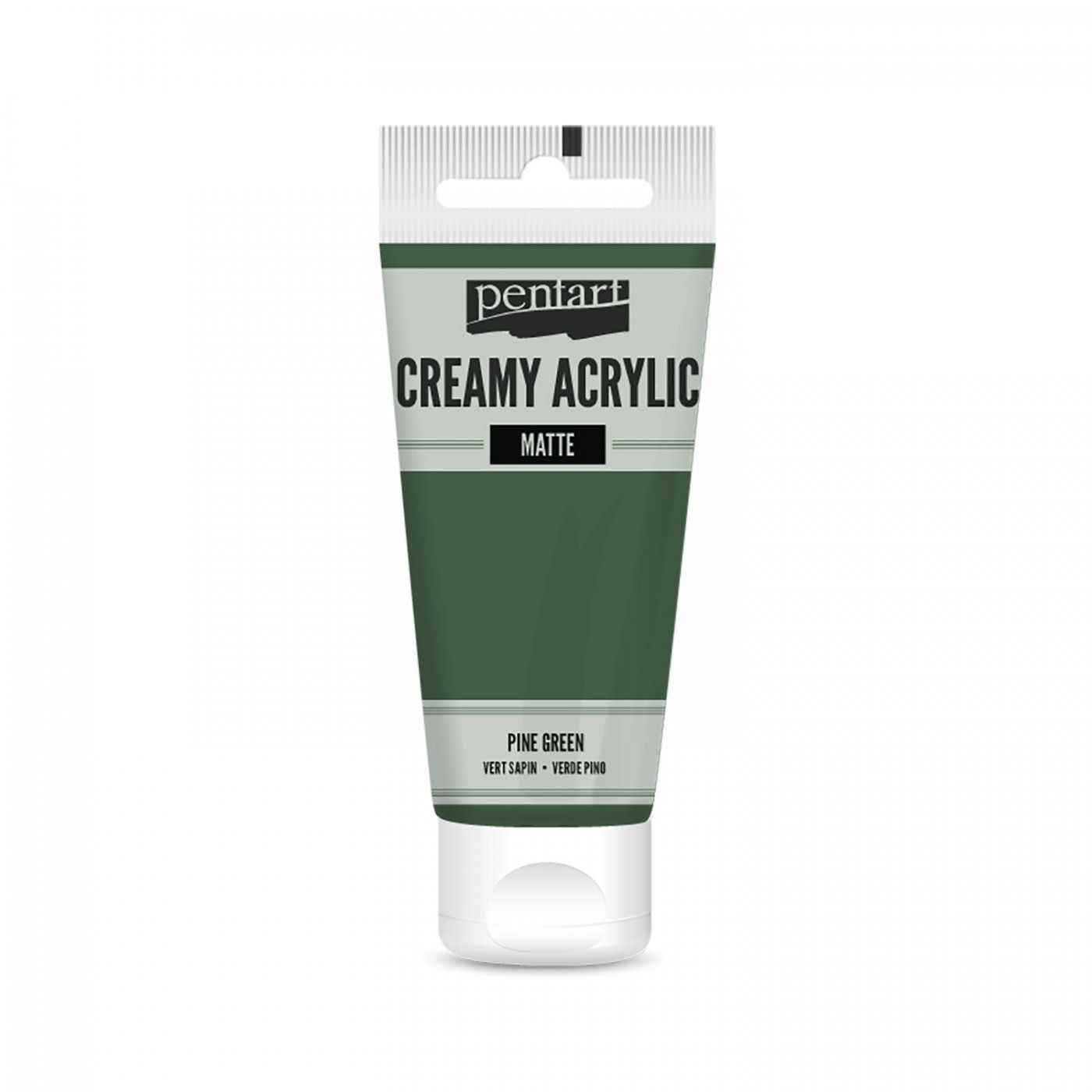 Akrylová farba krémová, matná, borovicová, 60 ml