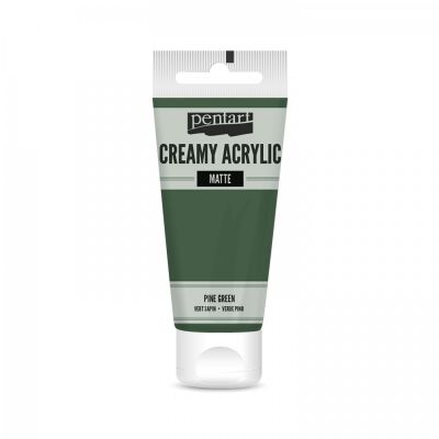 Akrylová farba krémová, matná, borovicová, 60 ml