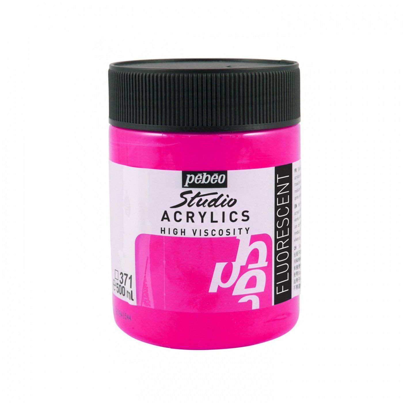 Studio Acrylics 500 ml, 371 Fluorescent pink