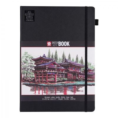 Art Book, Sakura, blok na skicovanie, 21 x 29,7 cm, béžový papier