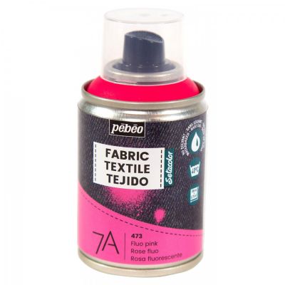 7A sprej na textil 100 ml, fluorescent pink
