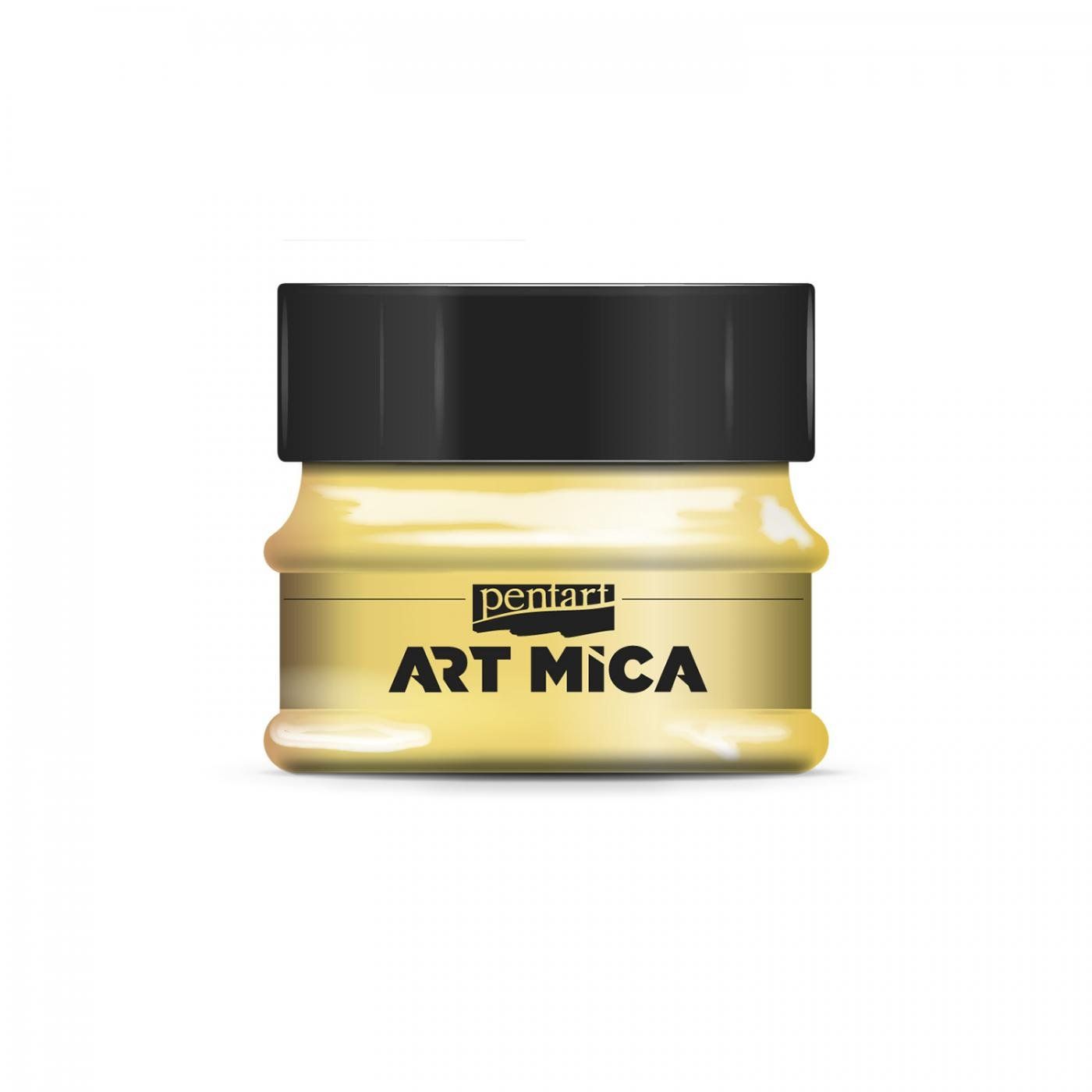 Art Mica, práškový pigment 9 g, žltá