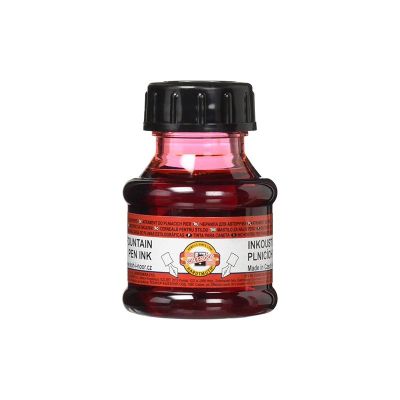 Atrament, KOH-I-NOOR, červený, 50 g