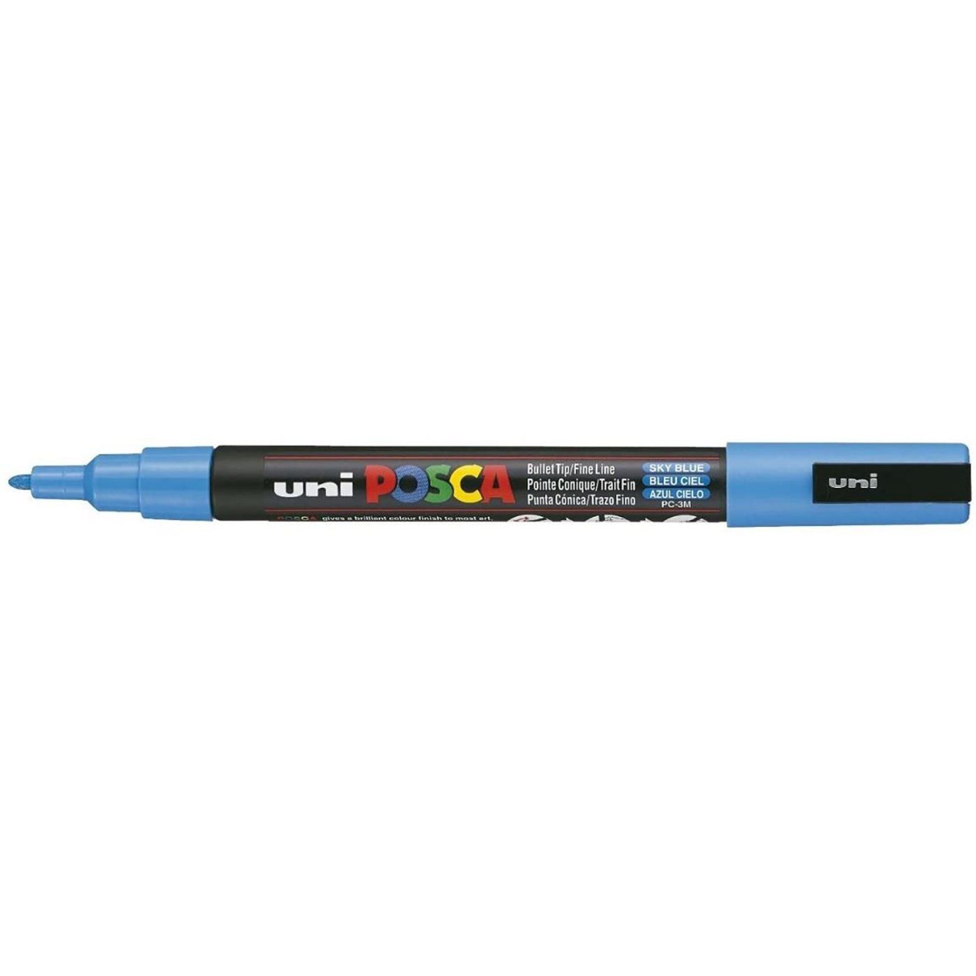 Uni Posca fixka PC-3M, 1,3 mm, nebeská modrá