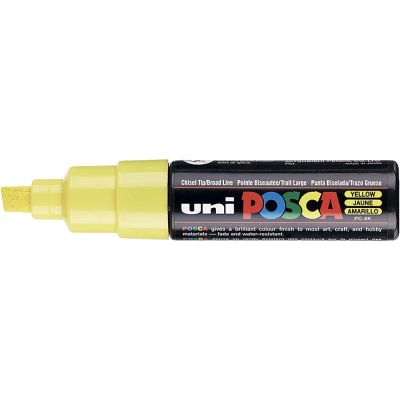 Uni Posca fixka PC-8K, 8 mm, žltá