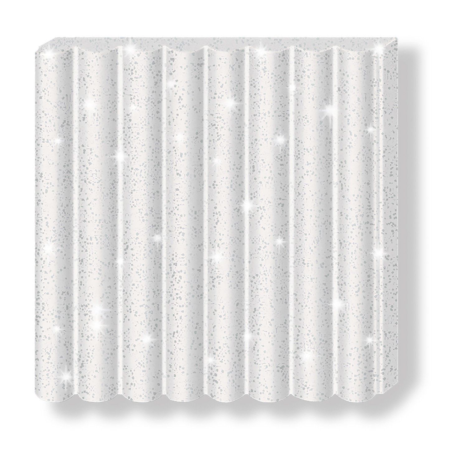 FIMO Kids, 42 g, 052 biela s trblietkami