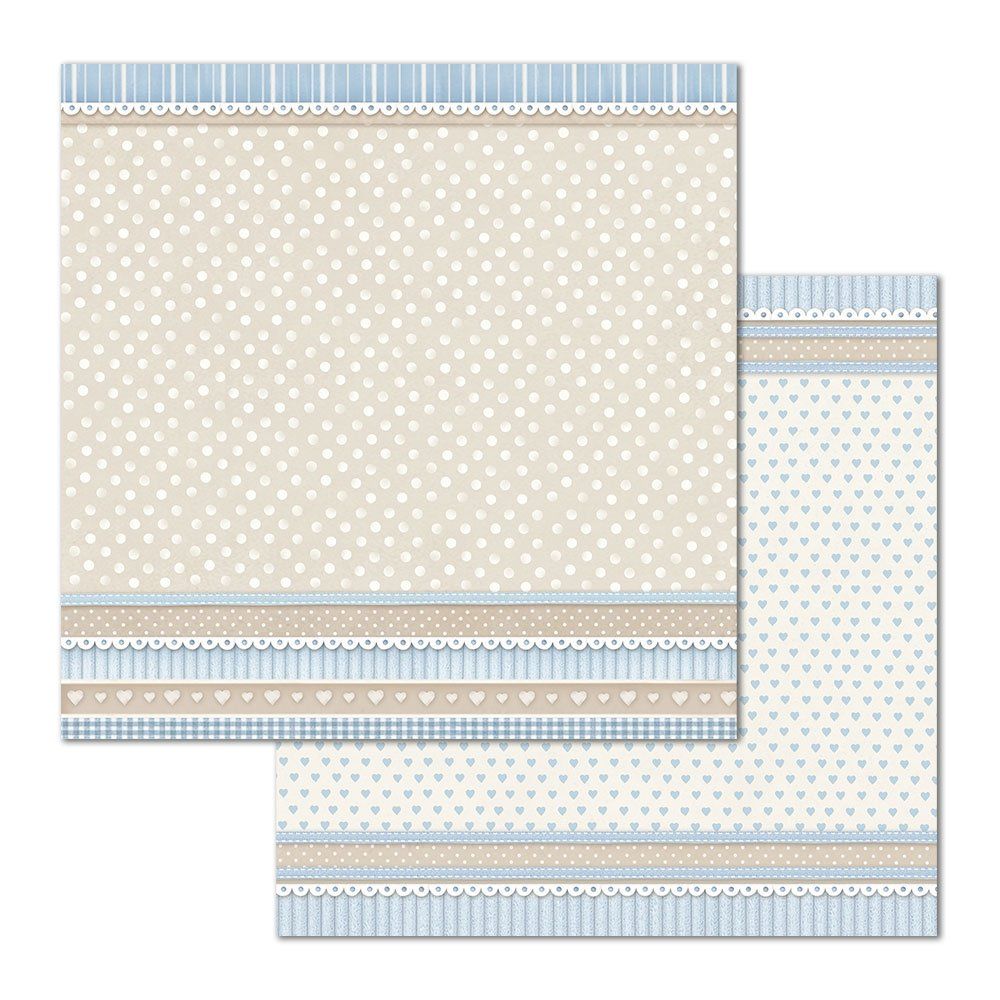 Mix scrapbookových papierov 30,5 x 30,5 cm, Pre chlapca 5 ks