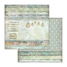 Mix scrapbookových papierov 30,5 x 30,5 cm, Vianoce 5 ks
