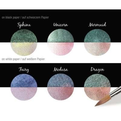 Finetec, Coliro Pearl color set Magical Creatures, 6 farieb