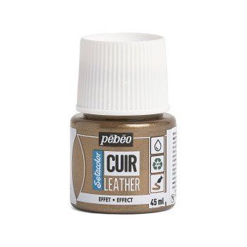 SETACOLOR Leather, farby na kožu, 45ml, 32 Metal Bronze