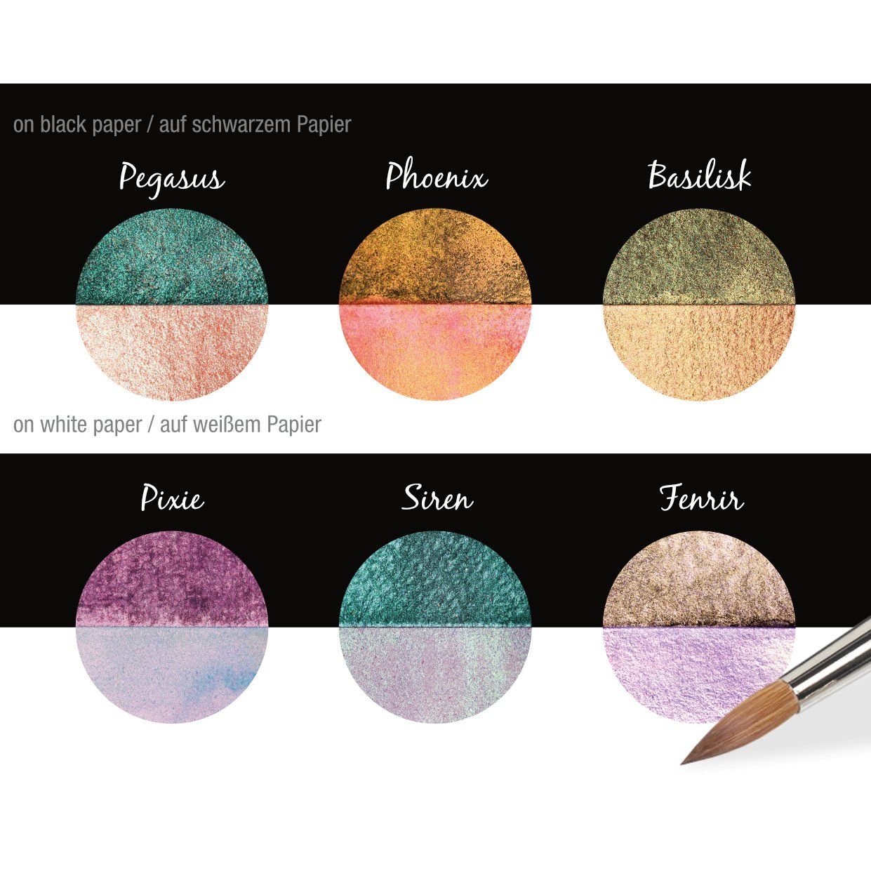 Finetec, Coliro Pearl color set Magical World, 6 farieb