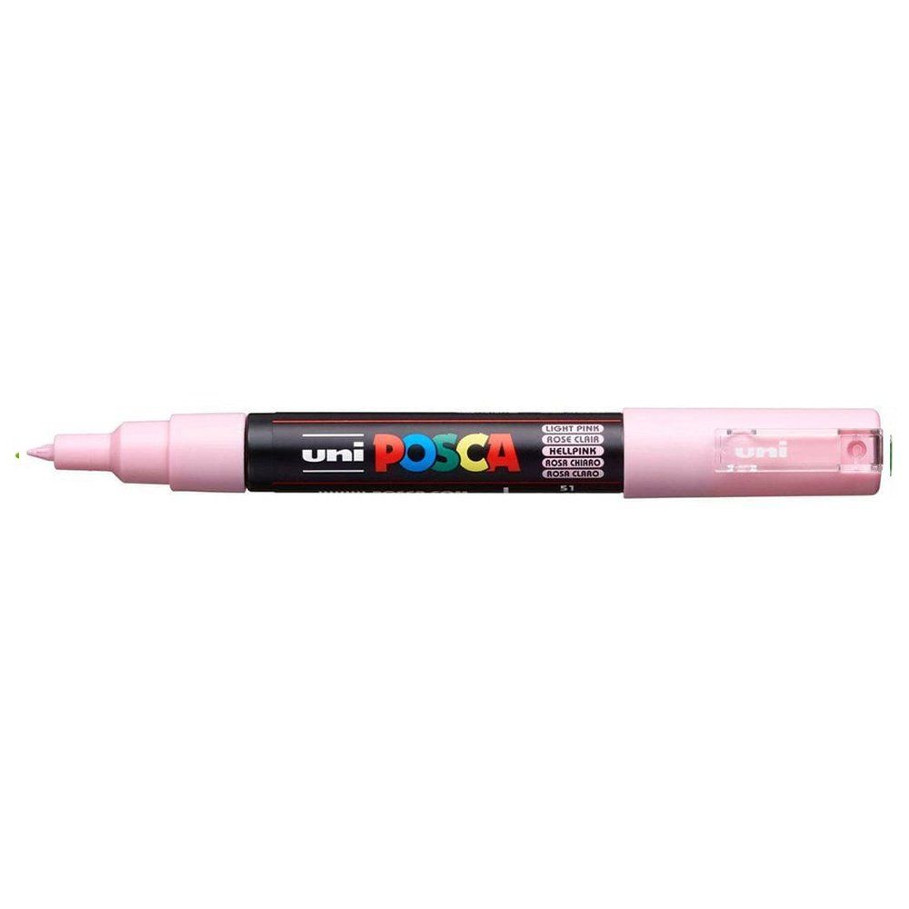 Uni Posca fixka PC-1M, 0,7 mm, svetlá ružová
