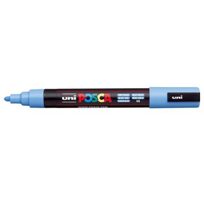 Uni Posca fixka PC-5M, 2,5 mm, nebeská modrá