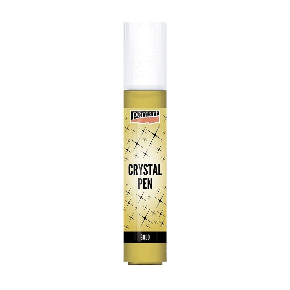 Krištáľové pero, Crystal Pen, 30 ml, zlatá