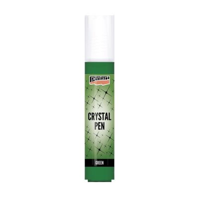 Krištáľové pero, Crystal Pen, 30 ml, zelená