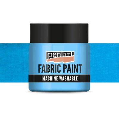 Farba na textil, 50 ml, krycia nebeská modrá
