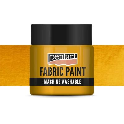 Farba na textil, 50 ml, krycia slnečná žltá