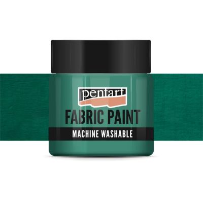 Farba na textil, 50 ml, krycia tyrkysová zelená
