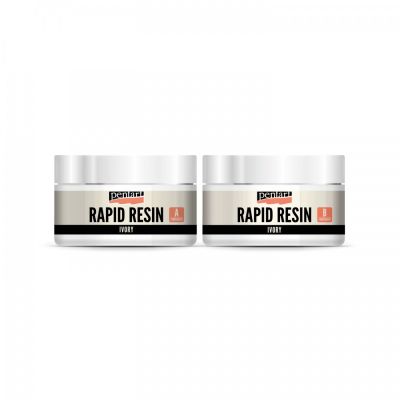 Rapid resin 1:1 set, živica, 150 ml, slonovinová