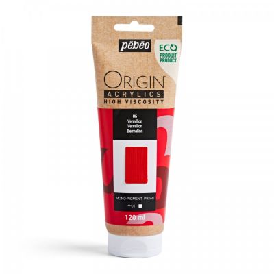 Origin Acrylics, 120 ml, vermilion
