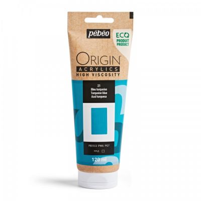 Origin Acrylics, 120 ml, turquoise blue