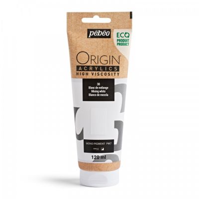 Origin Acrylics, 120 ml, mixing white
