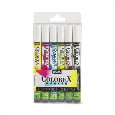 Colorex marker, set 6 farieb