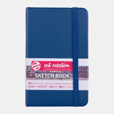 Art book, Art Creation, blok na skicovanie, 9 x 14 cm, tmavomodrý