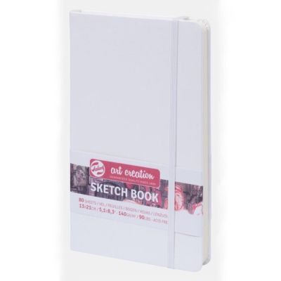 Art book, Art Creation, blok na skicovanie, 13 x 21 cm, biely