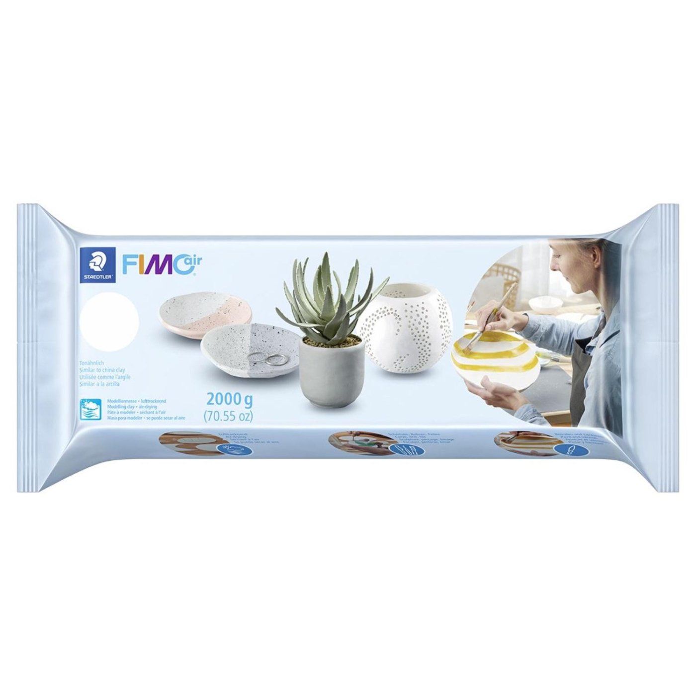 FIMO Air biela 2000g