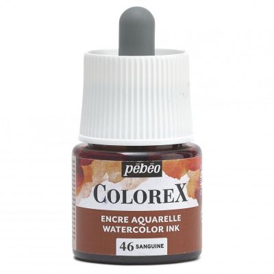 Akvarelový atrament COLOREX, sanguine 45 ml