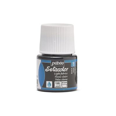 Setacolor light 45 ml, 19 Black