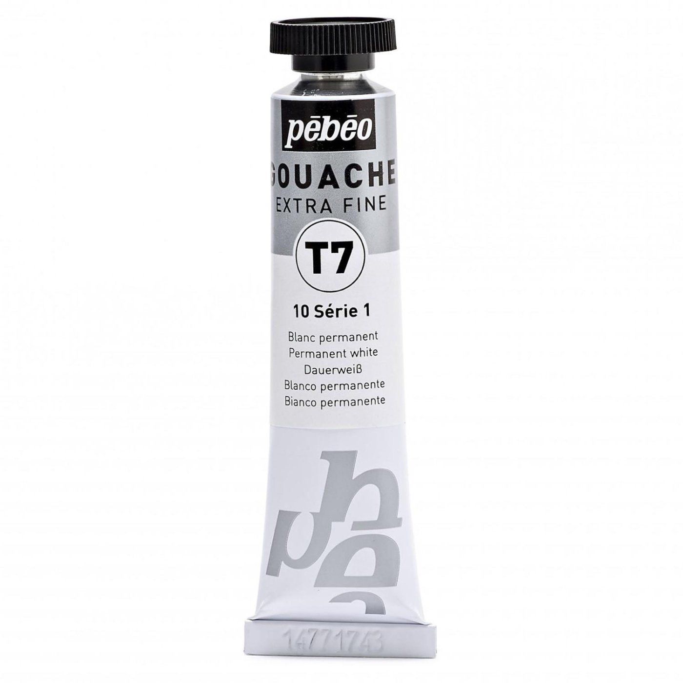 Gvaš T7 extra fine 20 ml,  permanent white