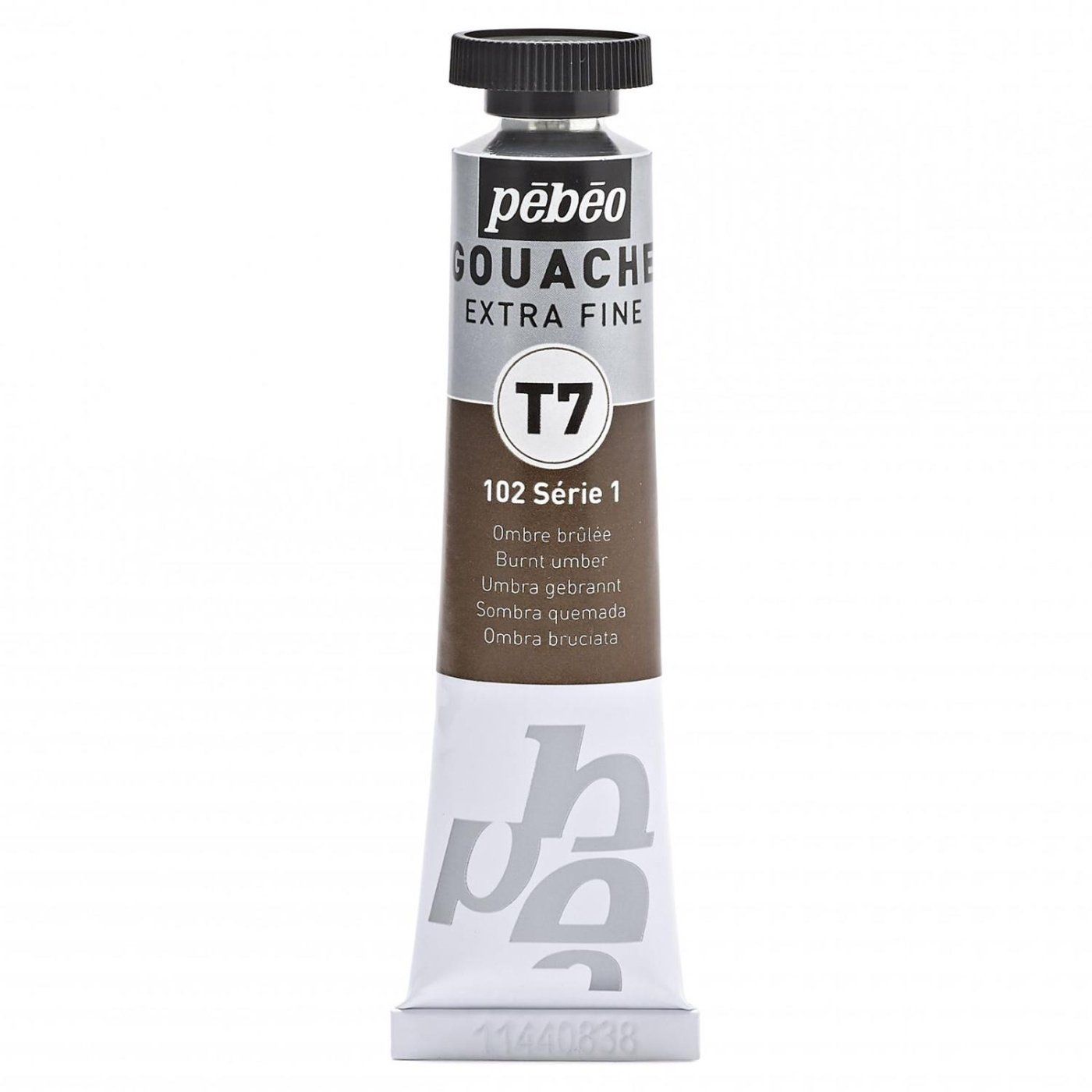 Gvaš T7 extra fine 20 ml, burnt umber