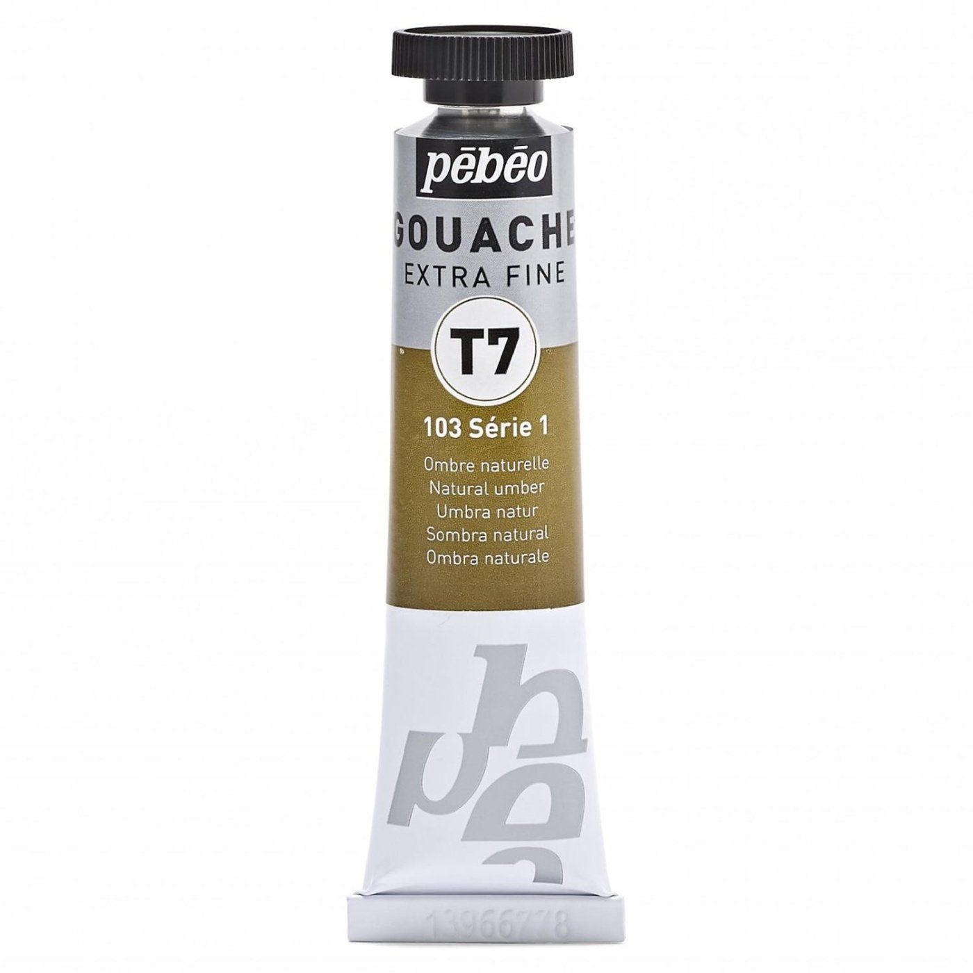 Gvaš T7 extra fine 20 ml, raw umber
