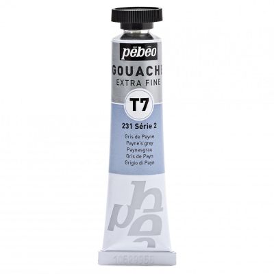 Gvaš T7 extra fine 20 ml, paynes grey