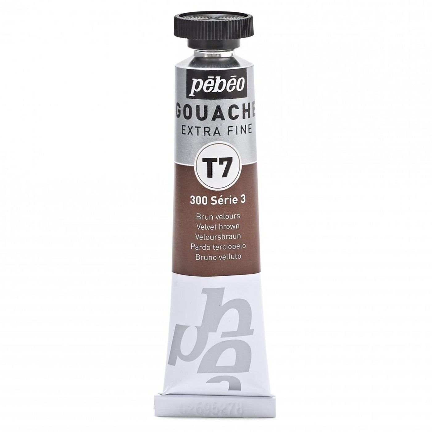 Gvaš T7 extra fine 20 ml, velvet brown