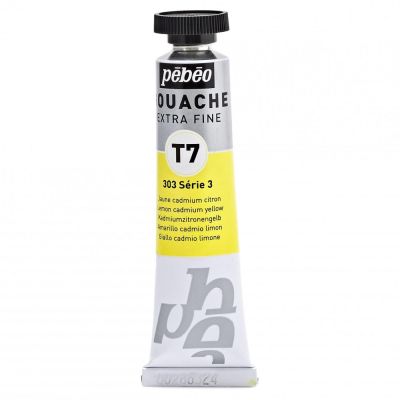 Gvaš T7 extra fine 20 ml, lemon cadmium yellow