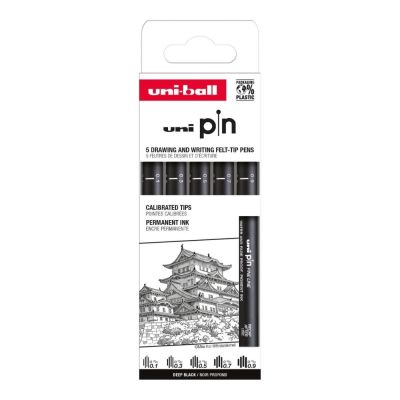 UNI PIN set 5 ks linerov na kreslenie Classic 1