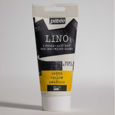 Farba na linoryt PEBEO LINOCUT - yellow, 80 ml