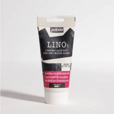 Farba na linoryt PEBEO LINOCUT - quinacridone magenta, 80 ml