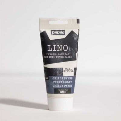 Farba na linoryt PEBEO LINOCUT - paynes grey, 80 ml