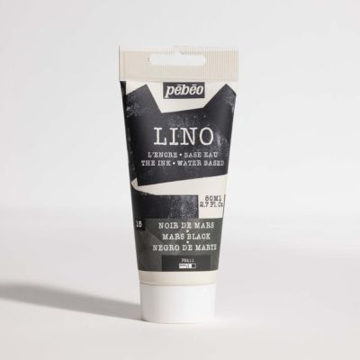 Farba na linoryt PEBEO LINOCUT - mars black, 80 ml