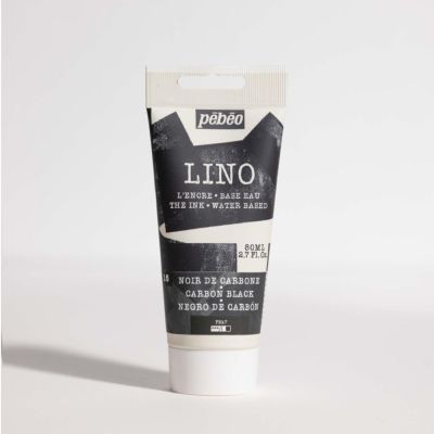 Farba na linoryt PEBEO LINOCUT - carbon black, 80 ml
