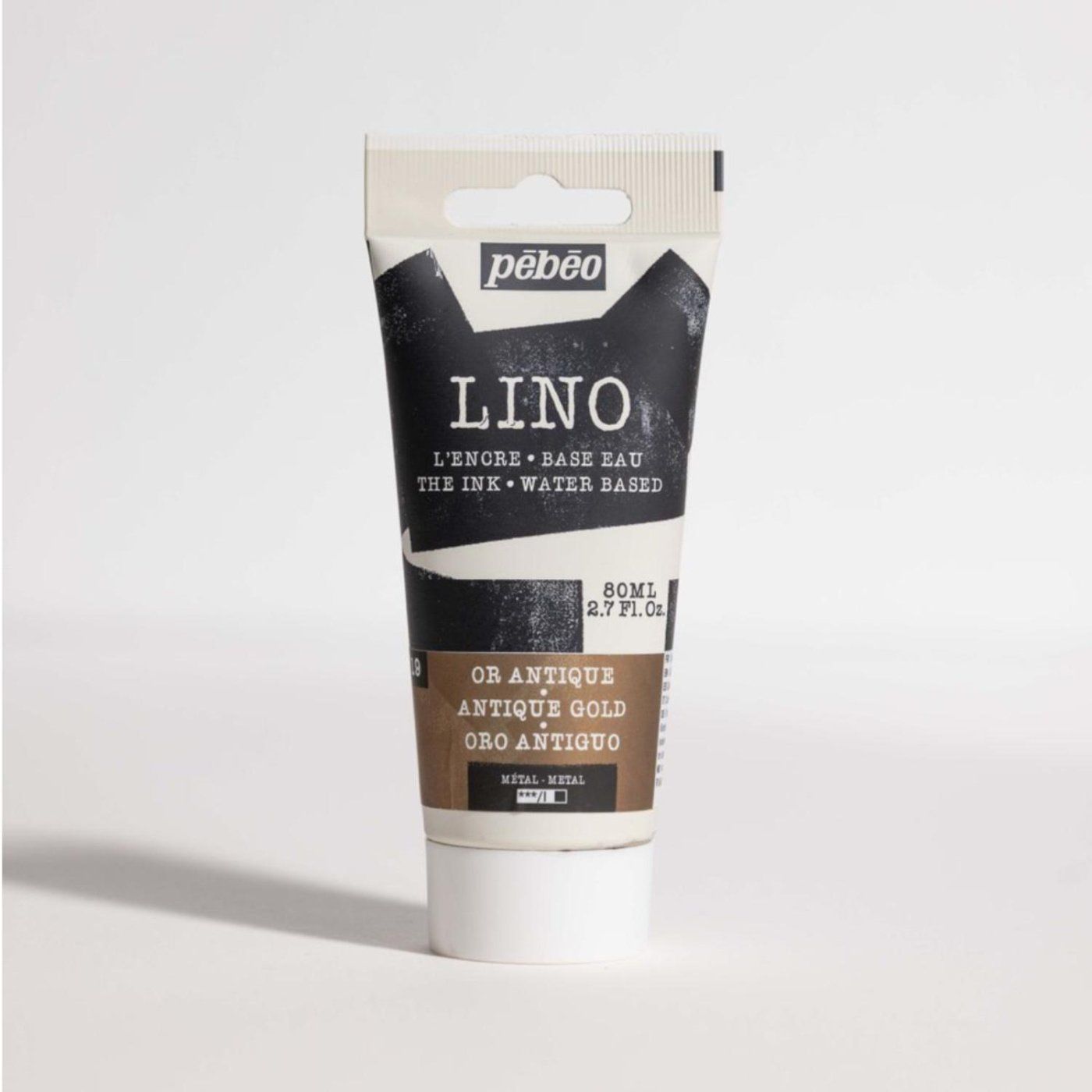 Farba na linoryt PEBEO LINOCUT - antique gold, 80 ml