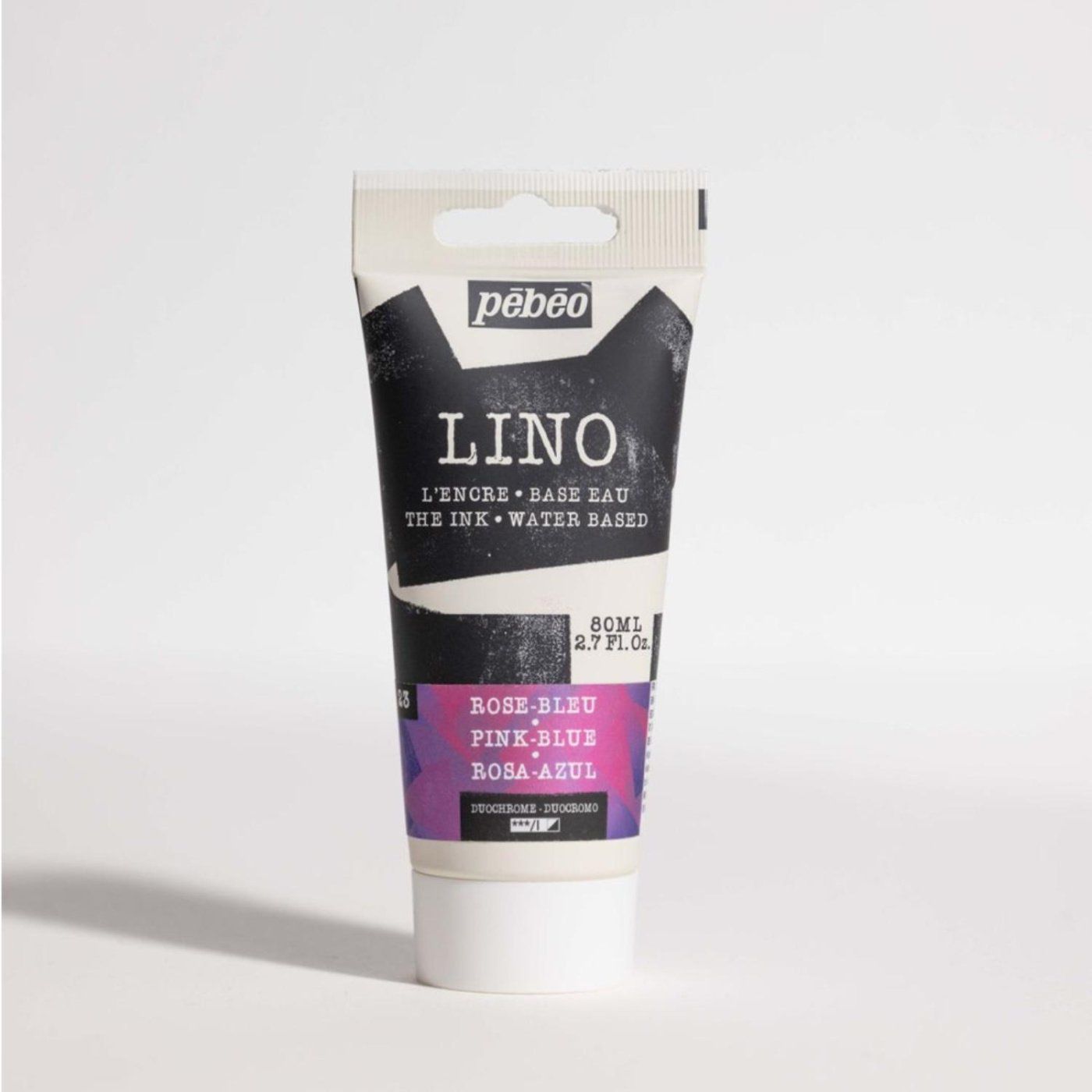 Farba na linoryt PEBEO LINOCUT - duochrome pink-blue, 80 ml