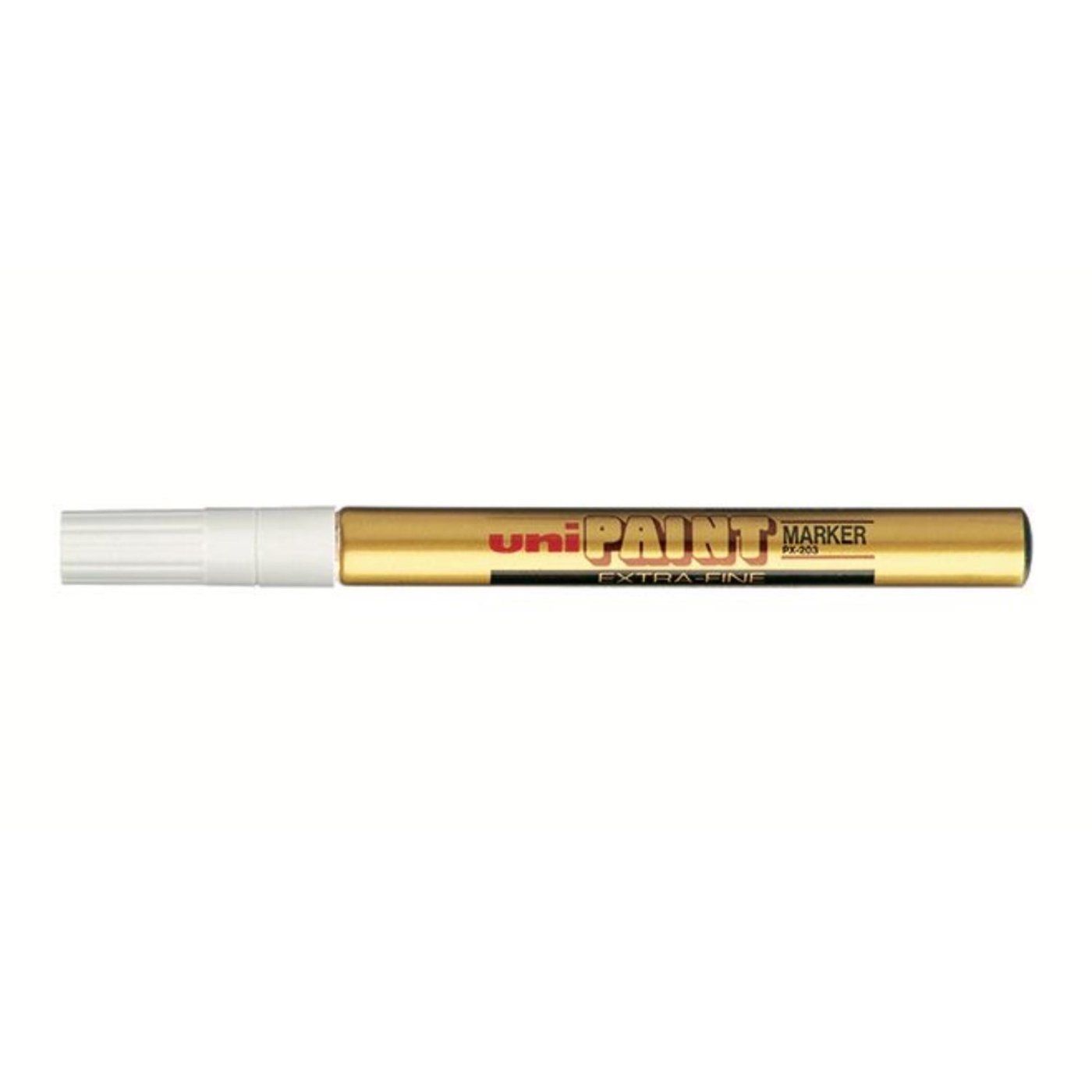 UNI PX-203 laková fixka, 0,5 mm zlatá